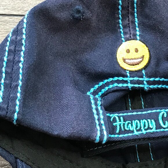 Wild Wear "Happy Camper" Hat, Cap Embroidered Patch Women's OS Fits‎ Most Cotton - Picture 13 of 14